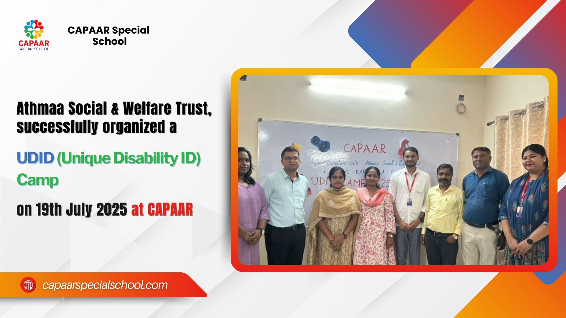 Best Autism School in Bangalore | Capaar Special School